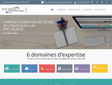 Tablet Screenshot of easyserviceinformatique.com
